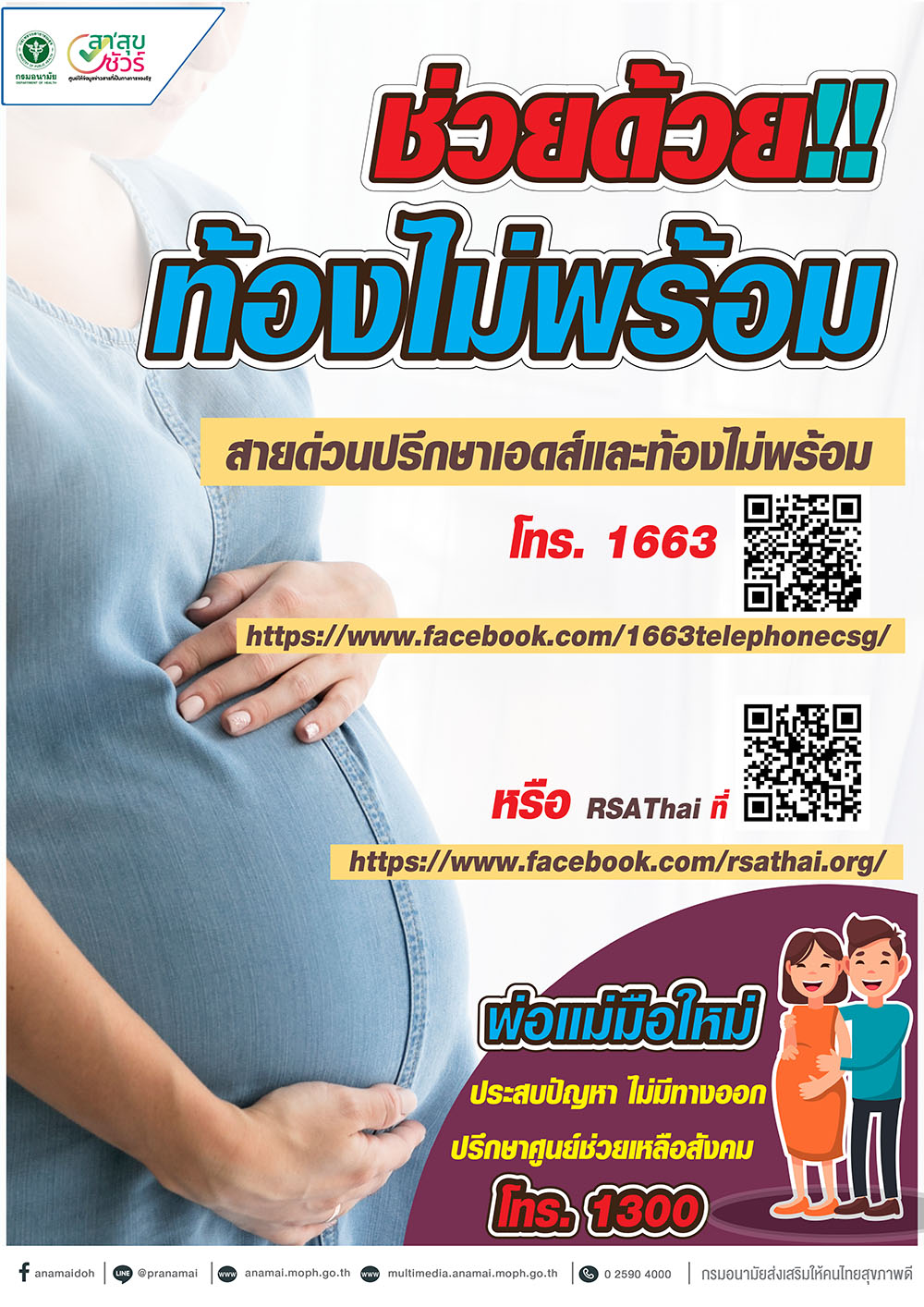 สายด่วนท้องไม่พร้อม 1663